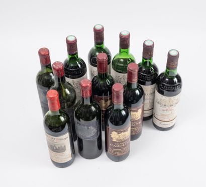 CHÂTEAU PALMER
3 bottles, 1955.
GCC3 Margaux.
Empty...