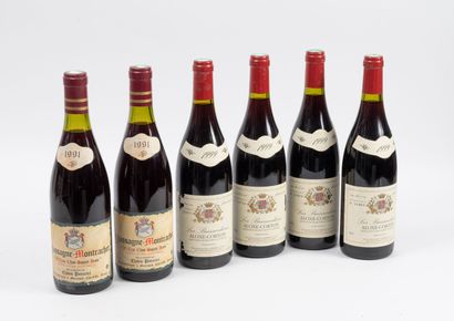 ALOXE-CORTON
4 bottles, 1999.
Les Buissardières.
Good...