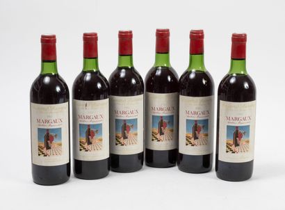 HEDIARD HEDIARD
6 bottles, 1983.
Margaux.
Lucien...