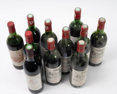 CHÂTEAU HAUTERIVE
8 bottles, 1976.
Medoc.
Shoulder,...