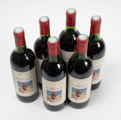 HEDIARD HEDIARD
6 bottles, 1983.
Margaux.
Lucien...