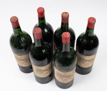 CHÂTEAU ST GEORGES
4 magnums, 1961.
Saint-Georges-Saint-Emilion.
Shoulder...