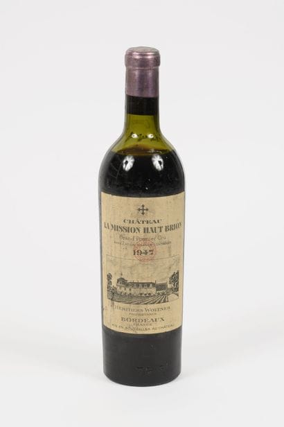 CHÂTEAU LA MISSION HAUT-BRION
1 bottle, 1947.
Pessac-Léognan.
Low...
