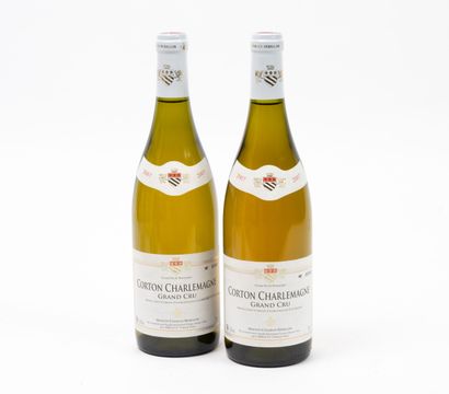 CORTON CHARLEMAGNE
2 bouteilles, 2007.
Maison...