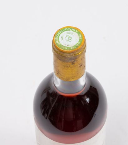 CHÂTEAU GUITERONDE DU HAYOT
1 bottle, 1987.
Sauternes.
High...