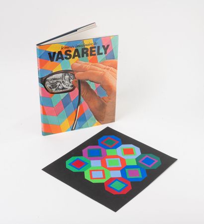 Victor VASARELY (1906-1997)
Otto, 1978.
Collage...