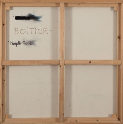 Thierry BOITIER (1960)
Purple Coda.
Mixed...