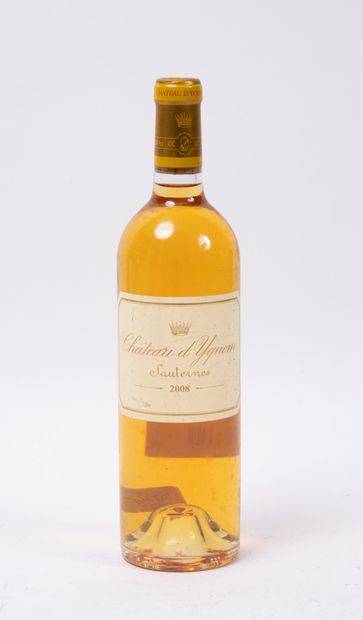 CHÂTEAU YQUEM LUR SALUCES
1 bottle, 2008.
Sauternes.
Neck...