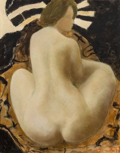 Alain BONNEFOIT (1937)
Lotus, 1991.
Oil on...