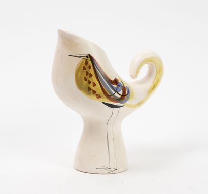 Roger CAPRON (1922-2006)
Bird.
Pourer zoomorphic.
In...