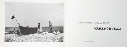 BRAQUE, Georges 
Varengeville. 1968.
Poems...