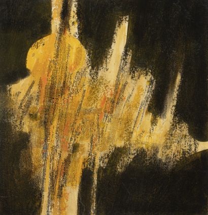 René FUMERON (1921-2004)
- Arizona, 1978.
Gouache...