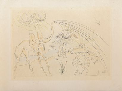 Salvador DALI (1904-1989)
The Animals Sick...