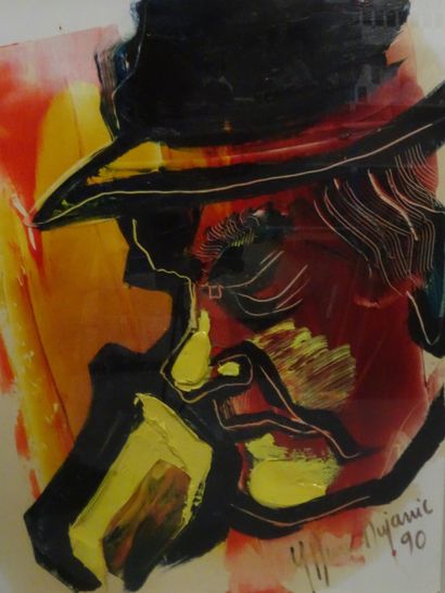 Isabelle DURET-DUJARRIC (1949)
Thinking (study...