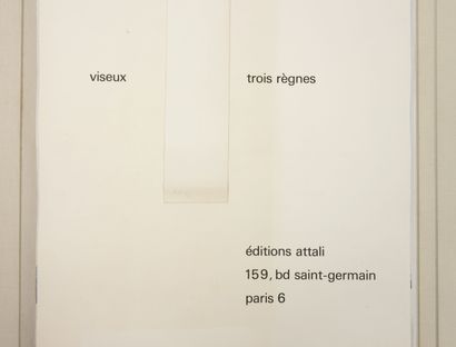 VISEUX, Claude
Portfolio entitled Trois Règnes,...