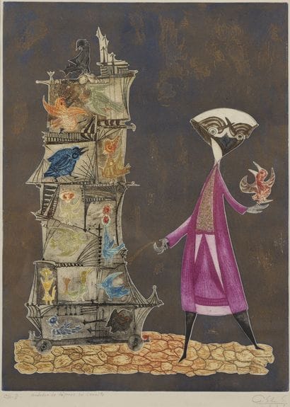 Guillermo SILVA SANTAMARIA (1921-2007)
Vendedor...