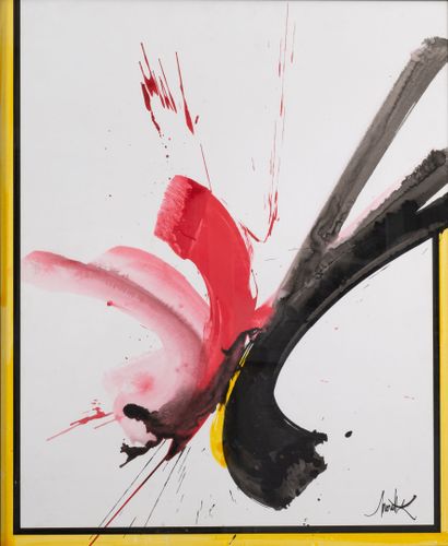 Raymond MORETTI (1931-2005)
Untitled.
Ink...