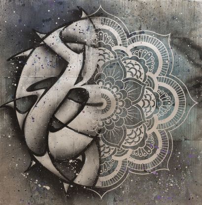 ALEX & BROK (XXème - XXIème siècle)
Mandala,...