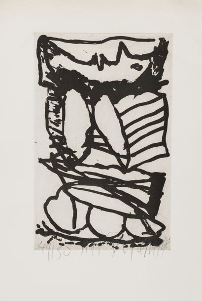 Jean-Pierre PINCEMIN (1944-2005)
Untitled.
Etching...