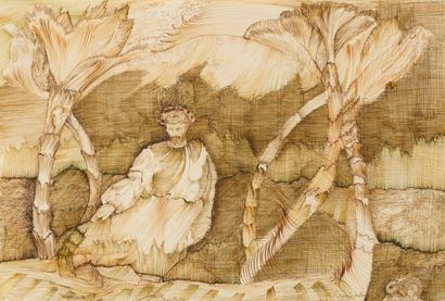 Sophie ALAUX (1952)
Personage at the edge...