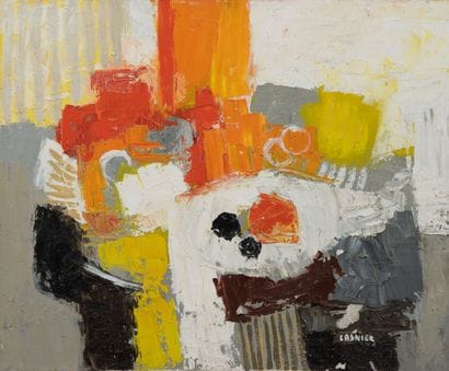 Jean-Maurice LASNIER (1922-2006)
Still life.
Oil...