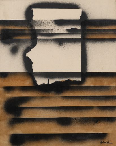 François ARNAL (1924-2012)
Untitled, 1964.
Oil...