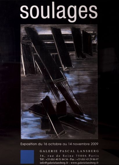 D'après Pierre SOULAGES (né en 1919)
Poster...