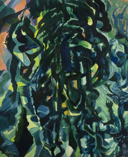 Gabriel ROBIN (1902-1970)
The fantastic forest...