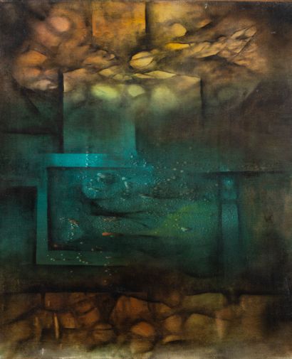 Hans MEYER PETERSEN (1937)
Landscape, 1962.
Oil...