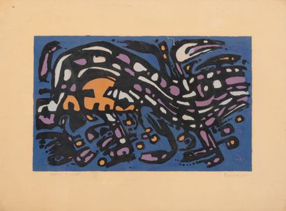 D'après Alfred MANESSIER (1911-1993)
The...