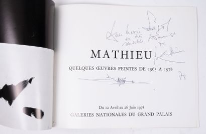 COLLECTIF
MATHIEU Grand Palais Paris, 1978.
Exhibition...