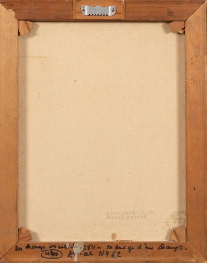 François ARNAL (1924-2012)
Untitled, 1964.
Oil...
