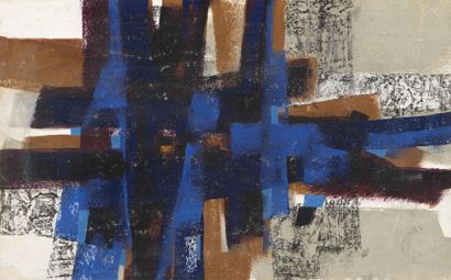 René FUMERON (1921-2004)
- Arizona, 1978.
Gouache...