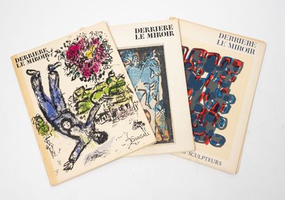 DERRIERE LE MIROIR
Lot of 3 volumes:
-N°...