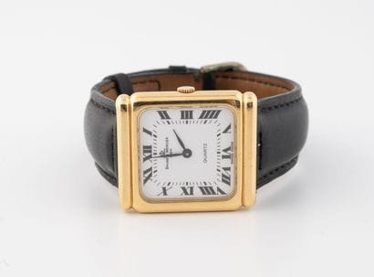BAUME et MERCIER
Men's wristwatch. 
Square...