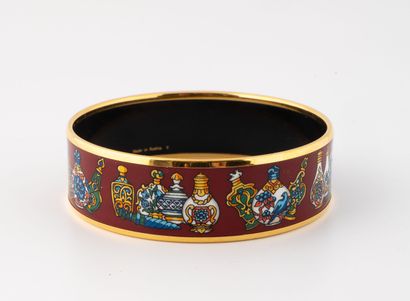 HERMES Paris
Bracelet jonc en métal doré...