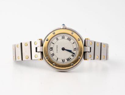 CARTIER
Ladies' wristwatch in yellow gold...