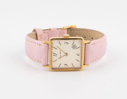 CHAUMET 
Ladies' wristwatch. 
 Square case...