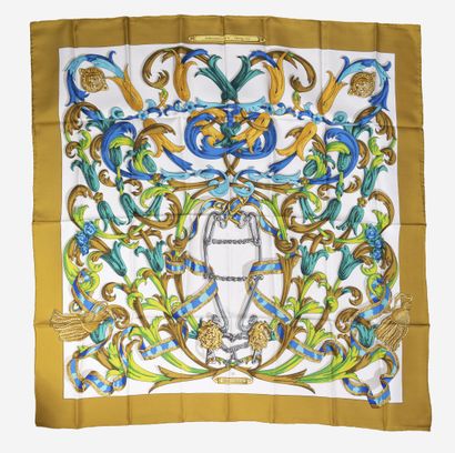 HERMES Paris
Carré en twill de soie imprimé,...