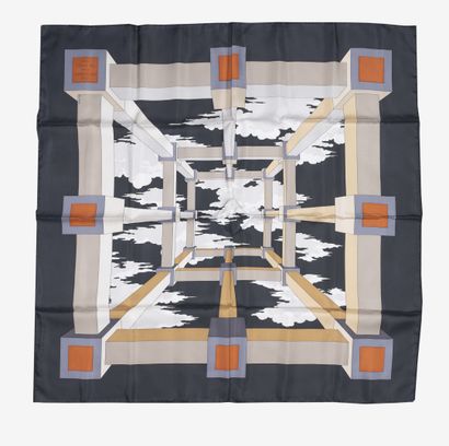 HERMES Paris
Carré en twill de soie, 