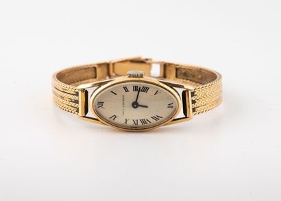 Paul GARNIER
Ladies' wristwatch in yellow...