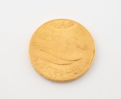 ETATS-UNIS
Une pièce de 20 Dollars or Liberty,...