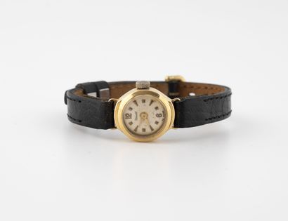 DERMONT
Ladies' wristwatch. 
Round case in...