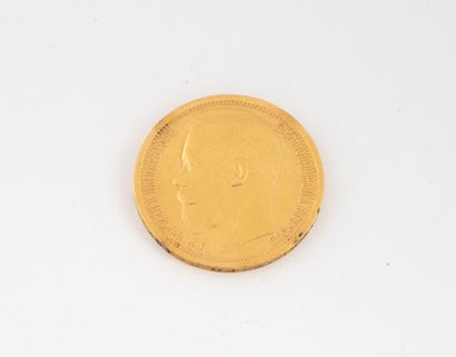 RUSSIE
Pièce de 15 roubles or, 1897.
Poids...