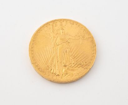 ETATS-UNIS
Une pièce de 20 Dollars or Liberty,...