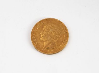 FRANCE
Une pièce de 40 francs or Napoléon...