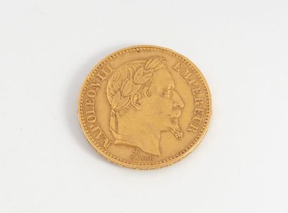 FRANCE,
Second empire (1852-1870), pièce...
