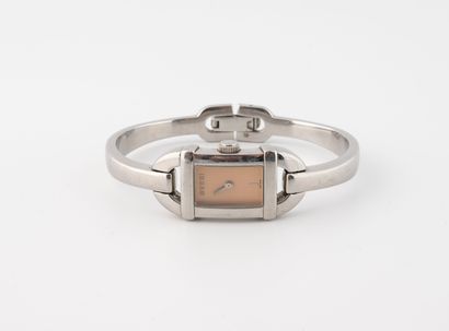 GUCCI
Ladies' wristwatch in silver-plated...