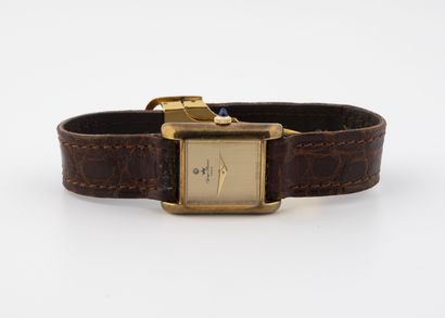 YONGER et BRESSON 
Ladies' watch in steel...
