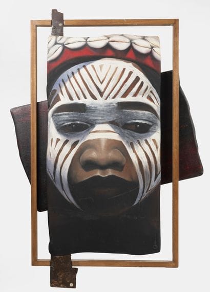 CAZAL (1966) 
Peinture d'Ivoire, 2007.
Oil...